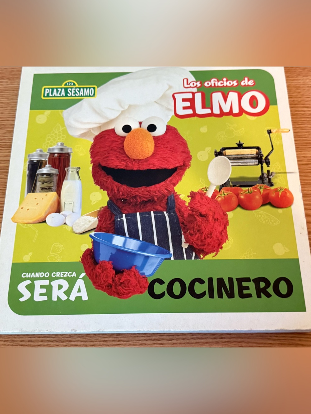 Elmo Cocinero story and puzzles